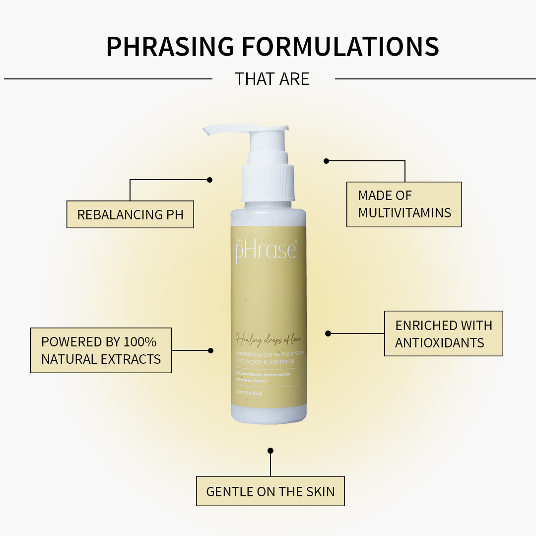 Moisturising Gentle Face Wash for Dry and Dull Skin - 100 ml