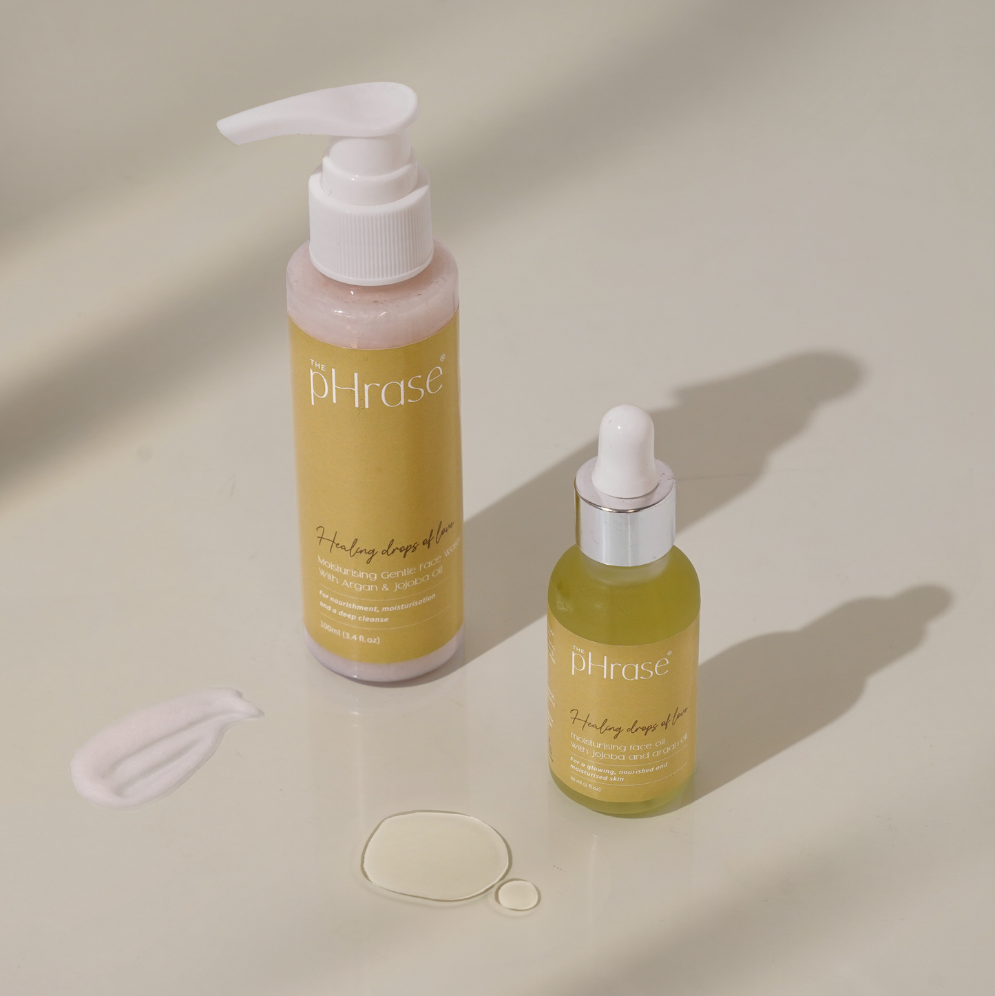 Moisturising Therapy for Dry and Dull Skin , Face Wash (100 ml) & Face Oil (30 ml)